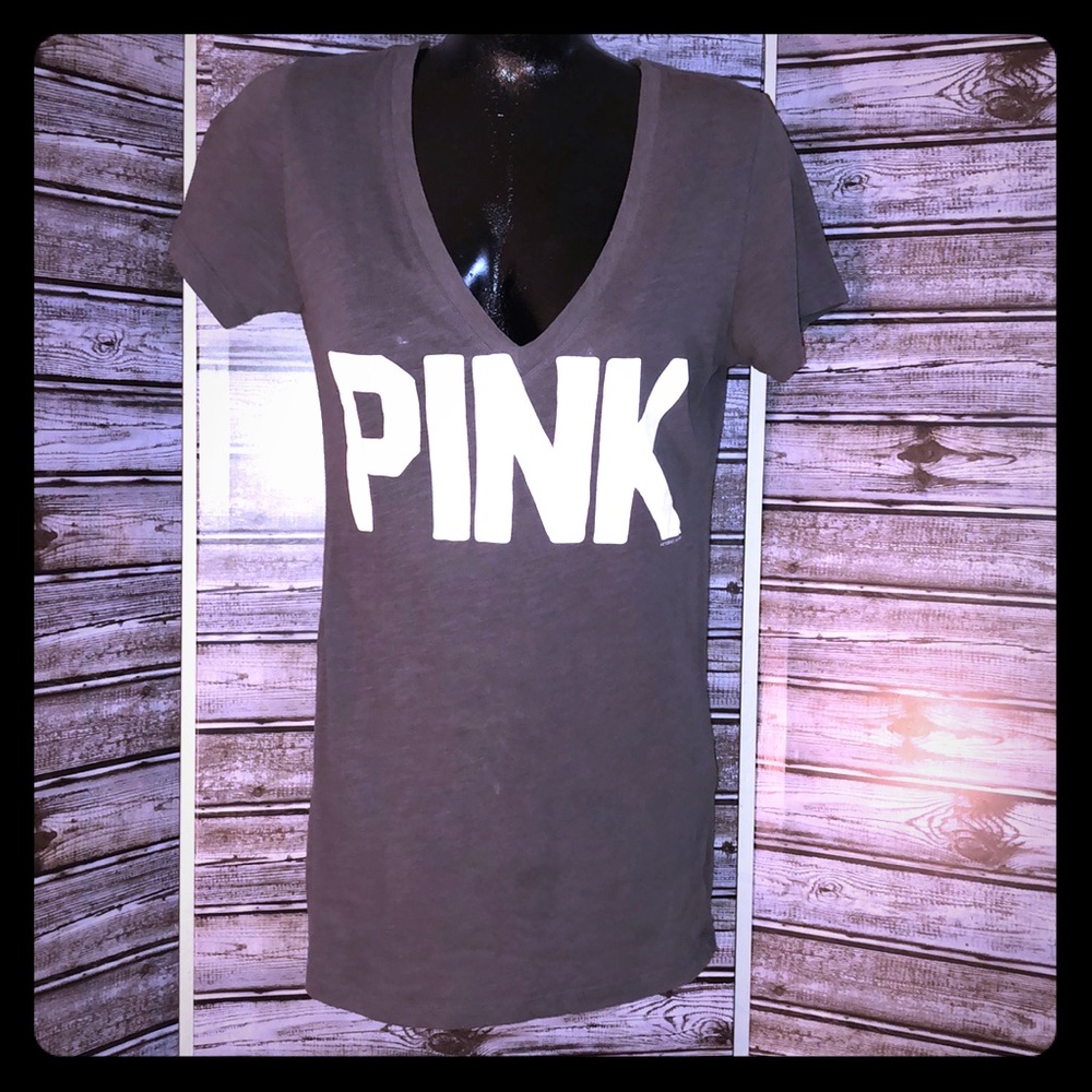 🌴VICTORIA SECRET PINK-XS-CHARCOAL GARY-VNE…